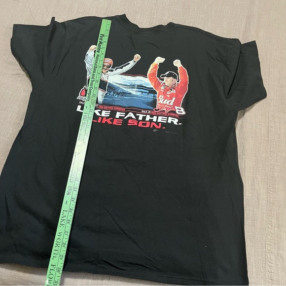 Vintage 2004 Dale Earnhardt Jr and Sr Championship Racing NASCAR T-Shirt XL - Picture 6 of 7